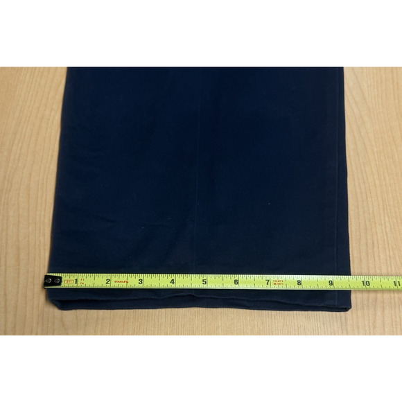 Dockers Dress Pants Men's 38x32 Navy Blue Relaxed Fit Stretch Logo Casual/Office - Picture 14 of 15